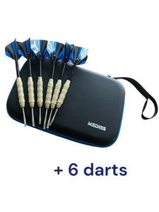 Darts case, darts etui met 6 dartspijlen 23 gram