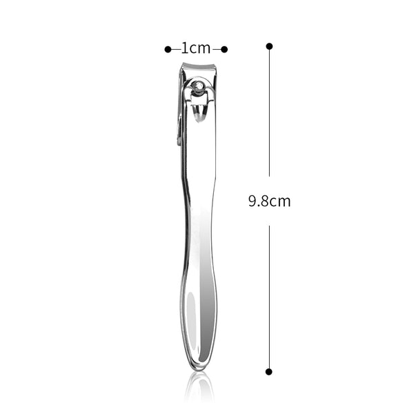 Medies - extra grote nagelknipper met roterende 360° kop  Deze RVS nageltang van 10 cm lang is extra groot waardoor het makkelijk knippen is. Daarnaast kan de kop 360° gedraaid worden wat het gebruiksgemak sterk verhoogt. Apart verpakt.