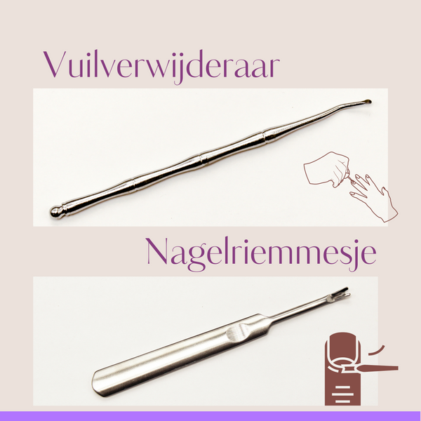 Luxe 7-delige pedicureset met nageltang & nagelknippers | pedicure set | nageltang voor harde teennagels  - met luxe opbergtas - 7 stuks